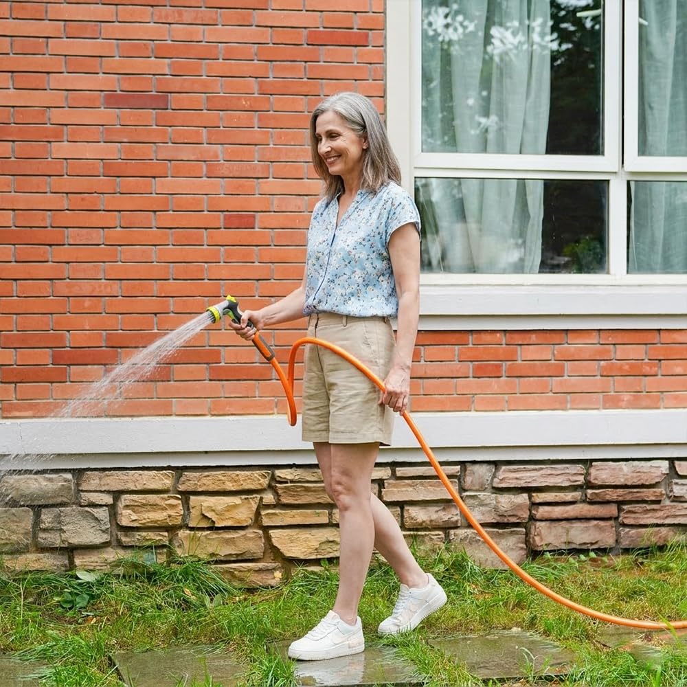 FEVONE garden hose with clear view of material