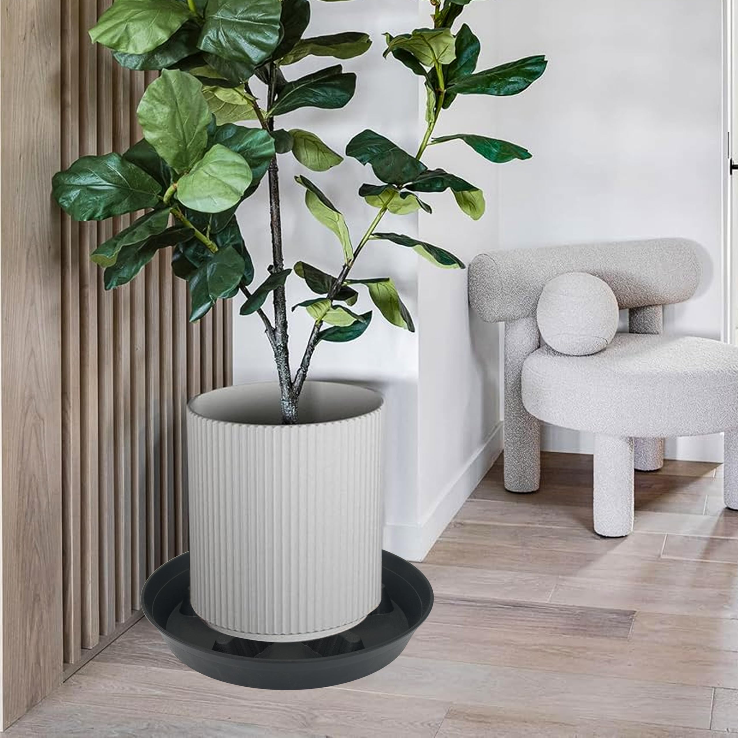 Feyvdzv 17-inch plant saucer packaging display