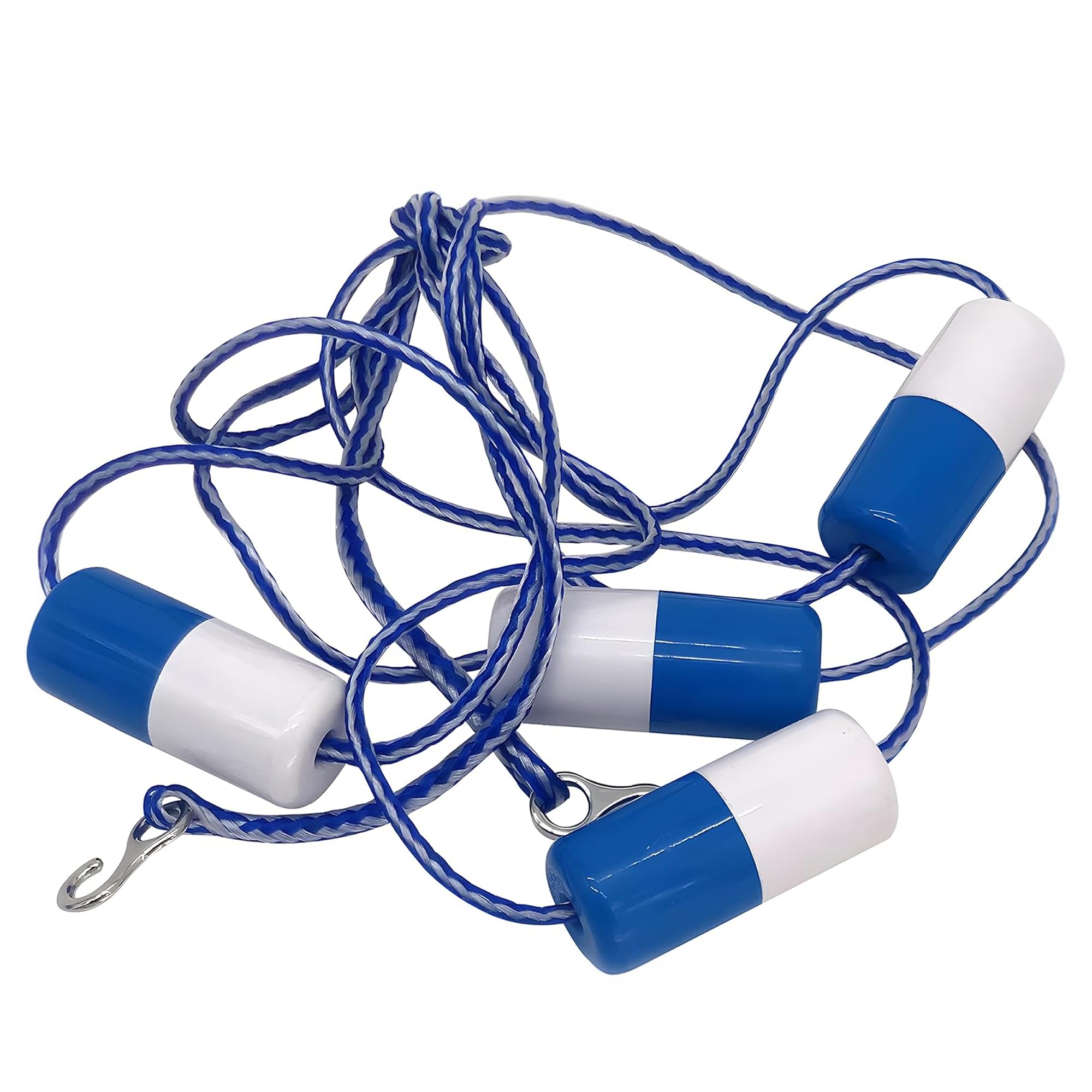 FibroPool 16 ft pool safety rope with integrated floats