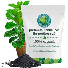 Fiddle Leaf Fig Plant Food Organic Fiddle Leaf Fig Soil 7.5L bag front view