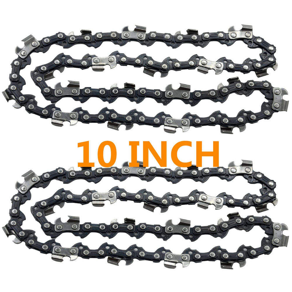 Fifchall 10 Inch Chainsaw Chain front view with packaging