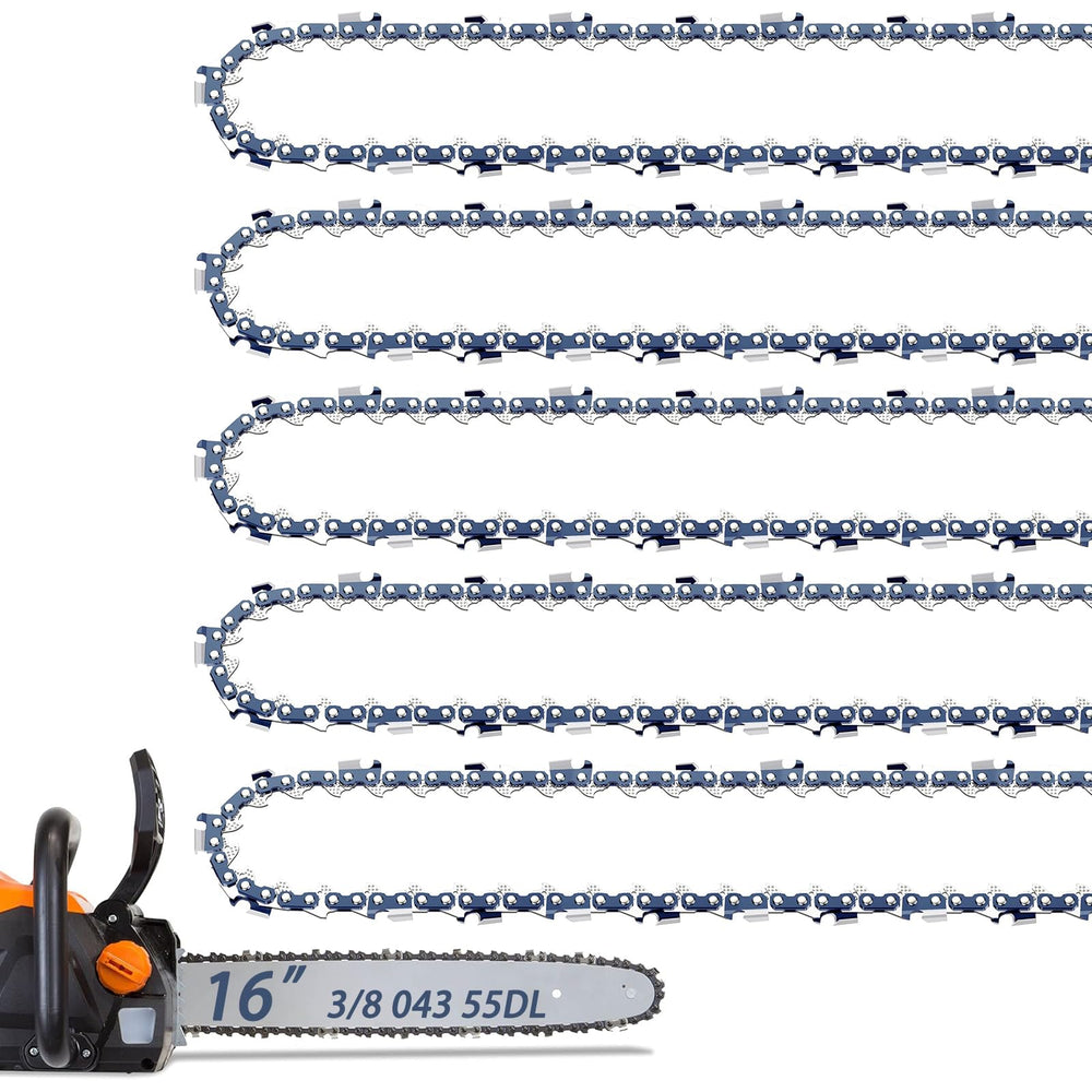 Fifchall 16 inch chainsaw chain pack front view