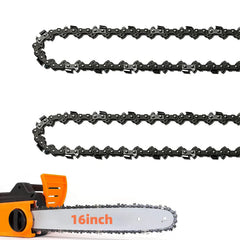 Fifchall 16 Inch Chainsaw Chain Pack front view