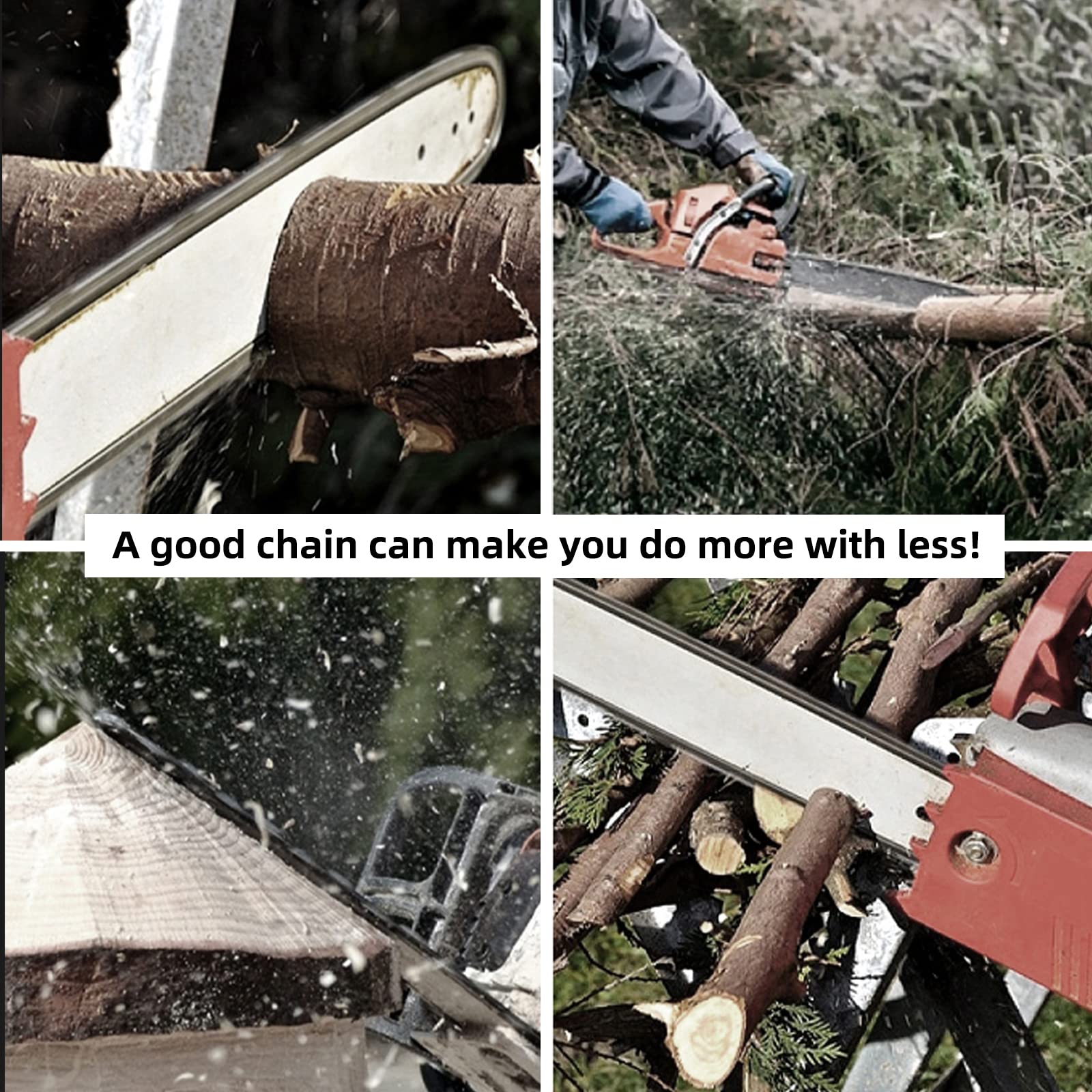 Fifchall 18 Inch Chainsaw Chain with specifications