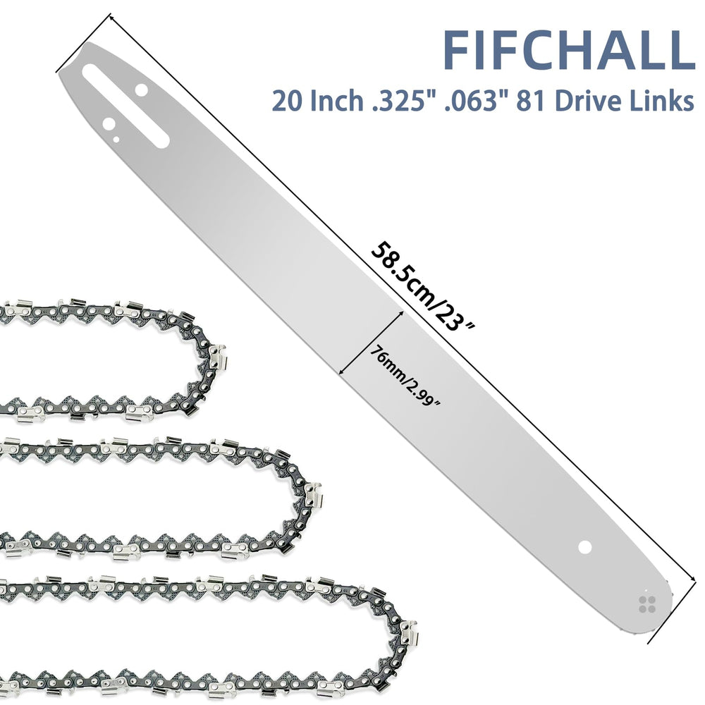 Fifchall chainsaw chains with protective oil