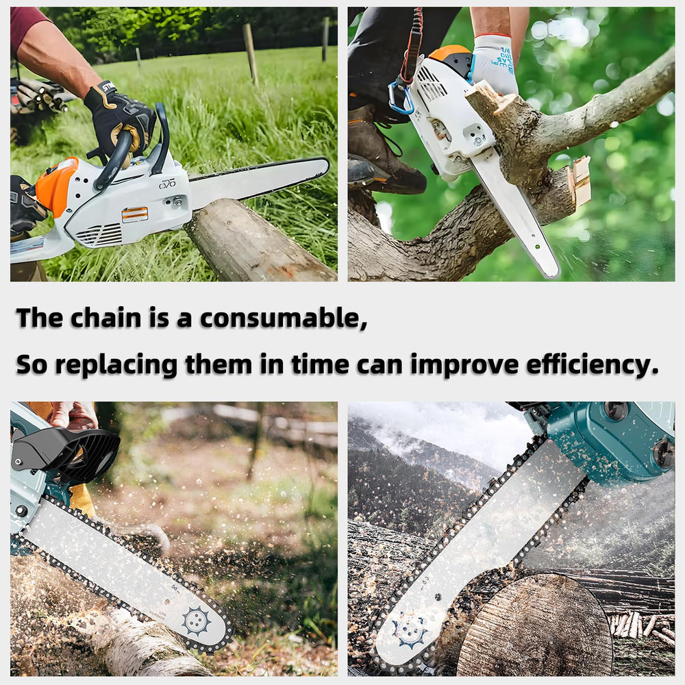 Fifchall pole saw chain in packaging