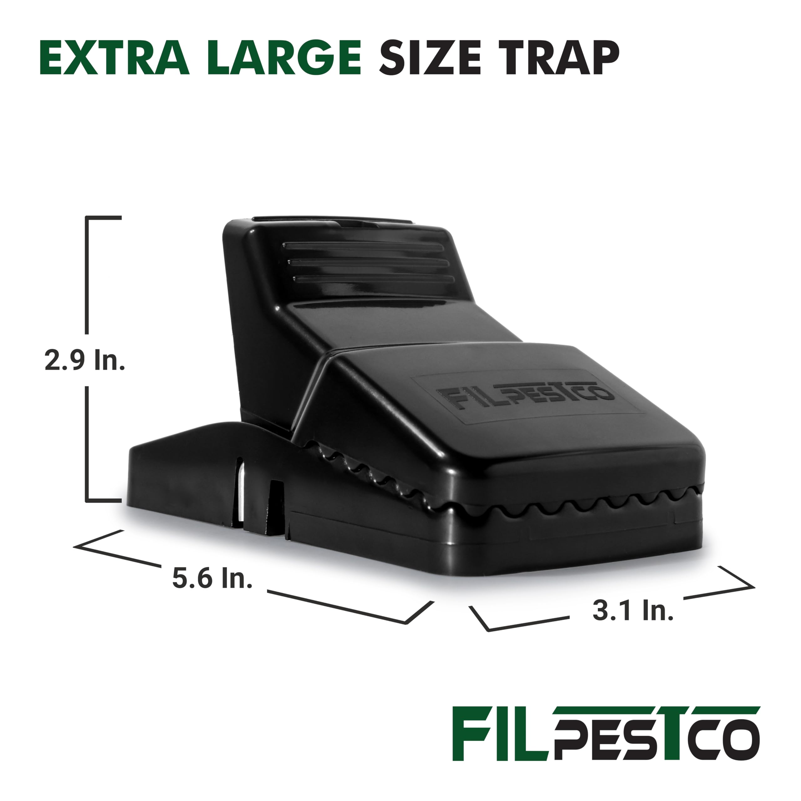Filpestco Large Rat Trap pack of 6 displayed