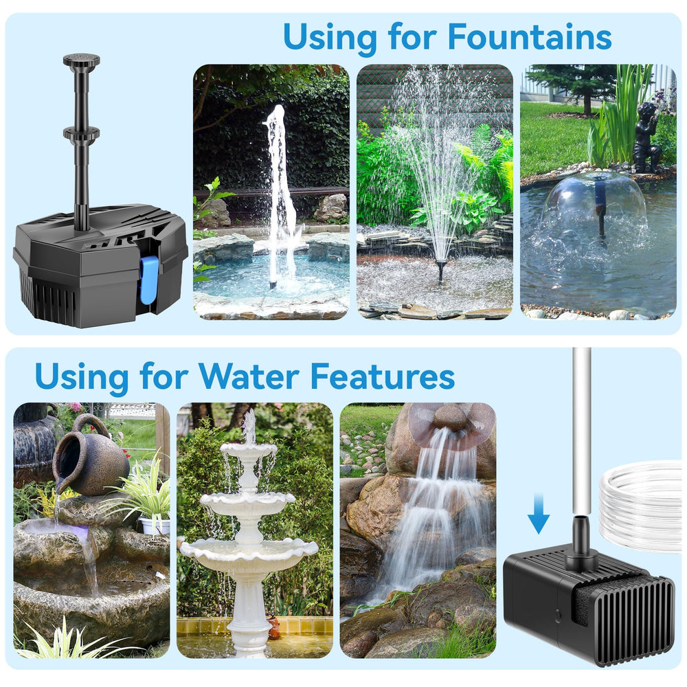 Filter box of POPOSOAP solar fountain pump with filter pads