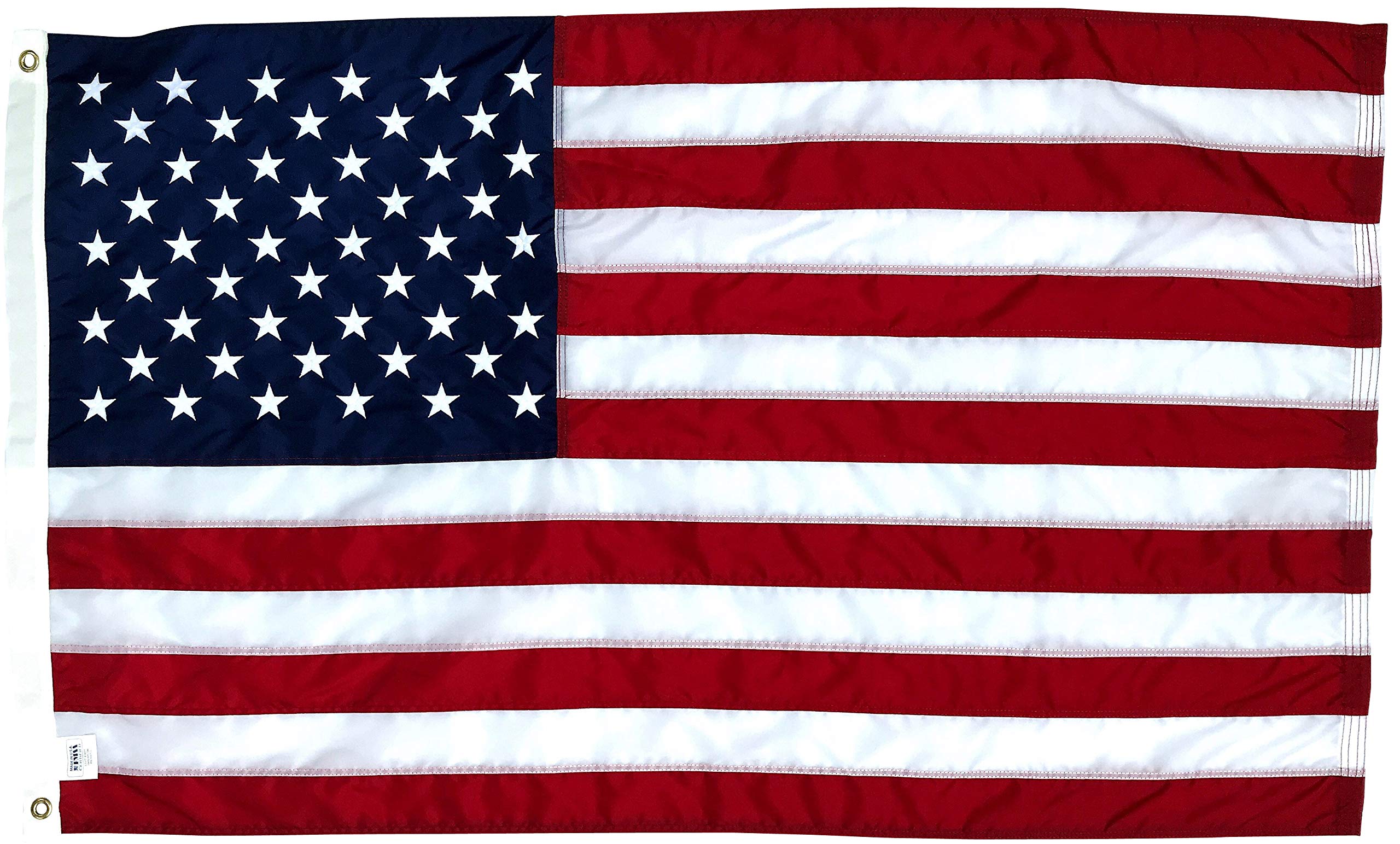 Fine Line Flag 2.5x4 ft Heavy-Duty American Flag front view