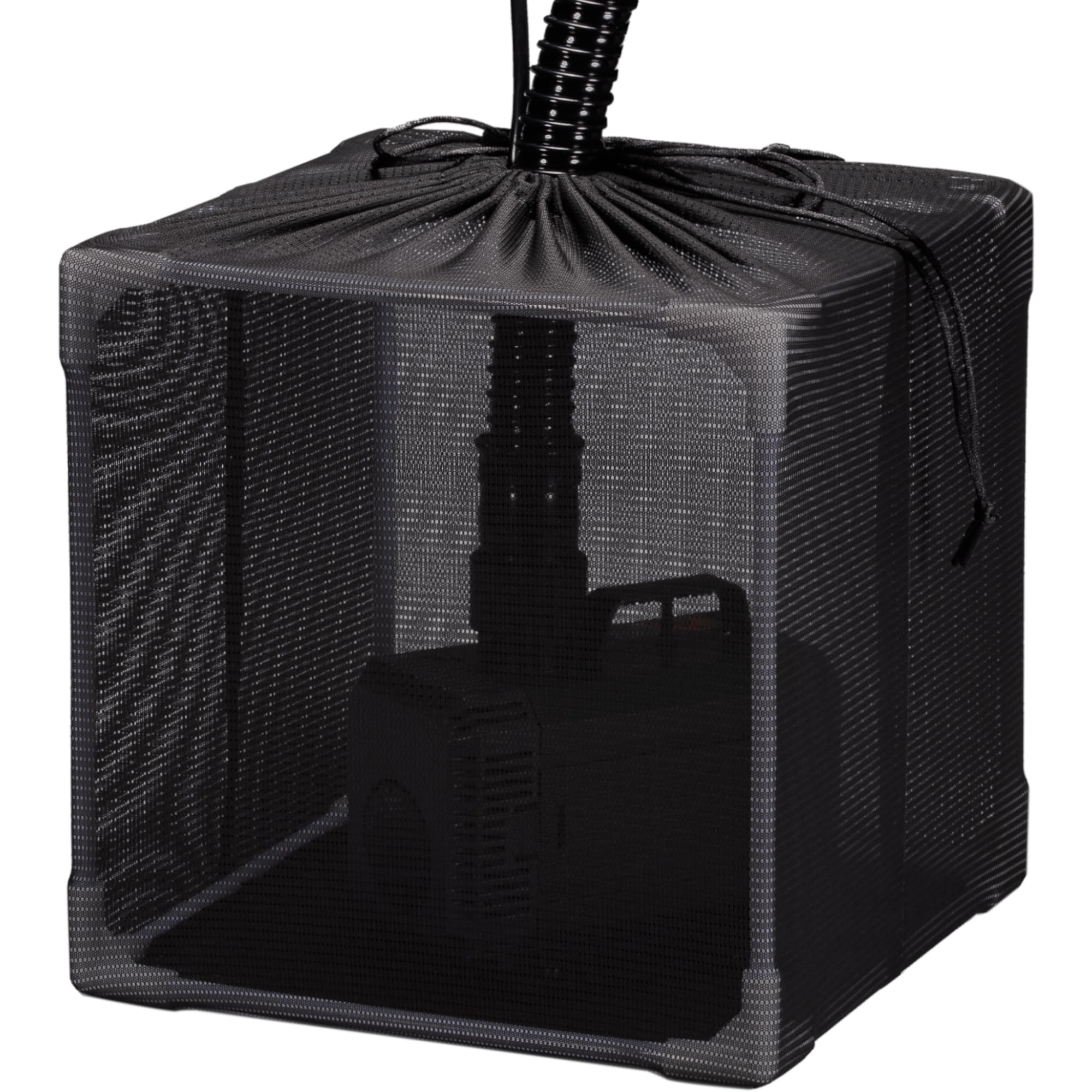 Fineday Pond Filter 7 inch black barrier bag front view