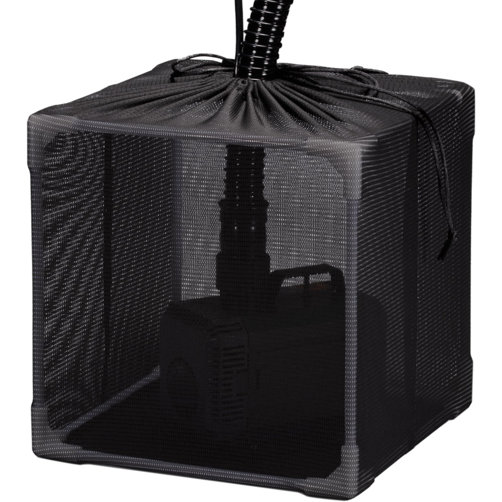 Fineday Pond Filter 7 inch black barrier bag front view