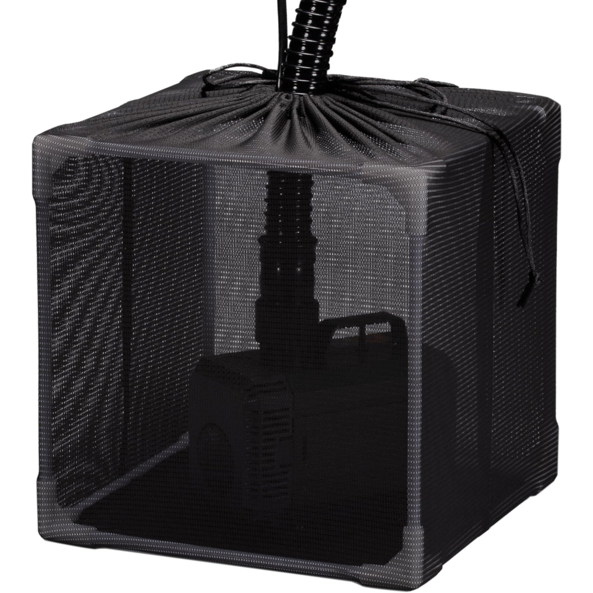 Fineday Pond Filter 7 inch black barrier bag front view