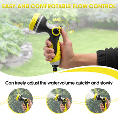 Fire Frog Garden Hose Nozzle in use watering plants