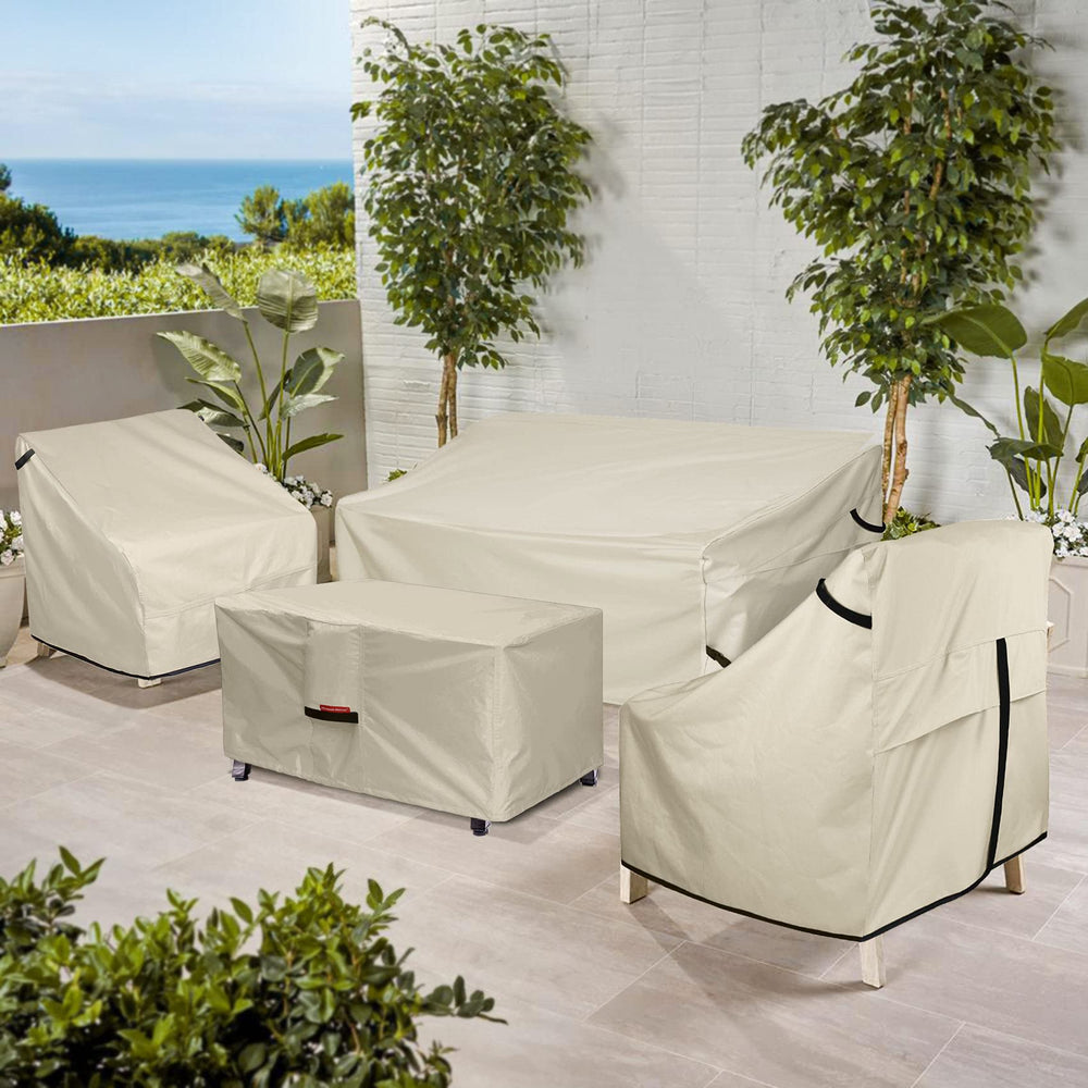 Fire pit cover showing adjustable elastic hem cord