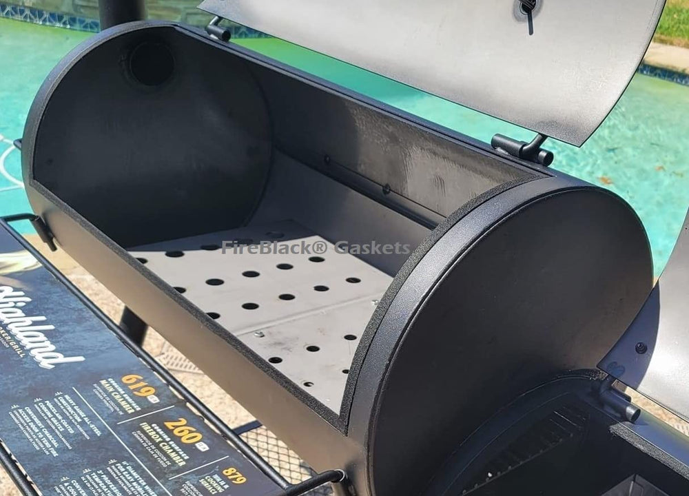 FireBlack BBQ Smoker Gasket roll showing length
