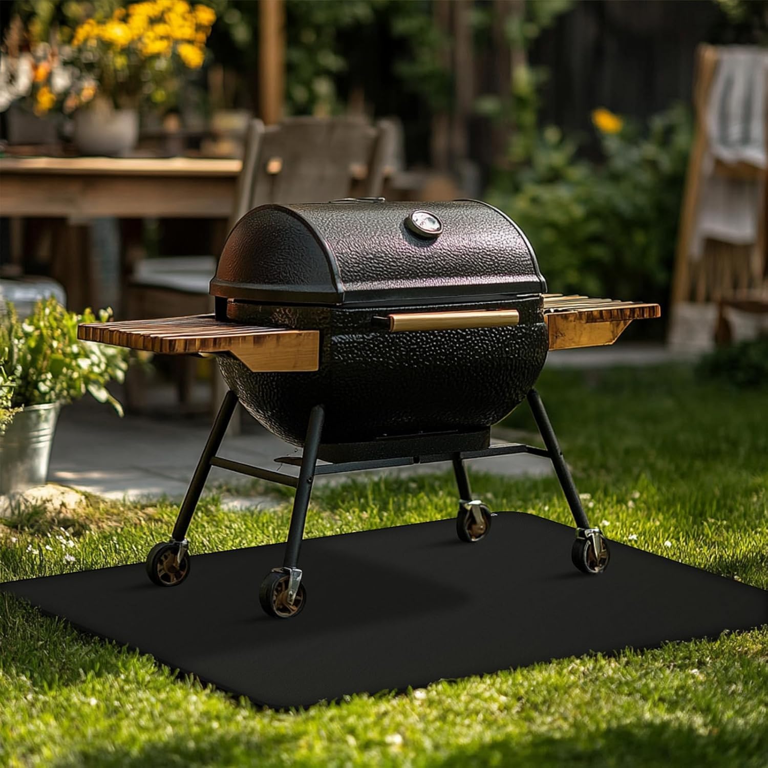 FIREWESS Grill Mat showing dimensions 48x70 inches