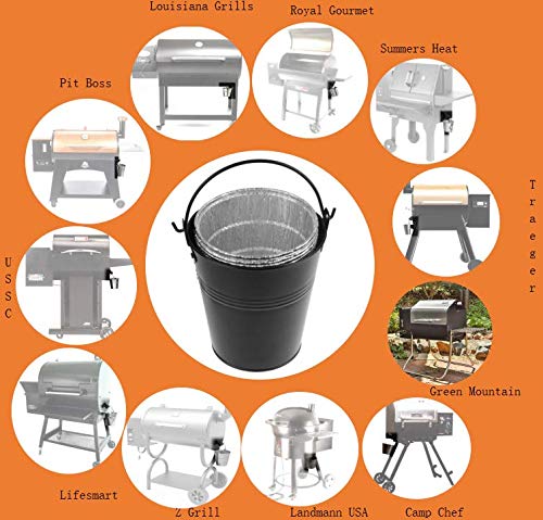 Firsgrill grease bucket as an ice bucket with drinks