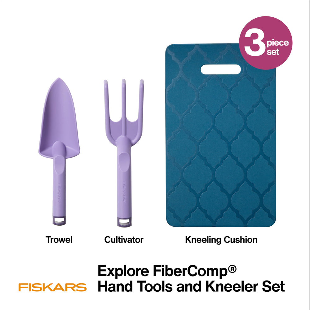 Fiskars FiberComp trowel designed for digging