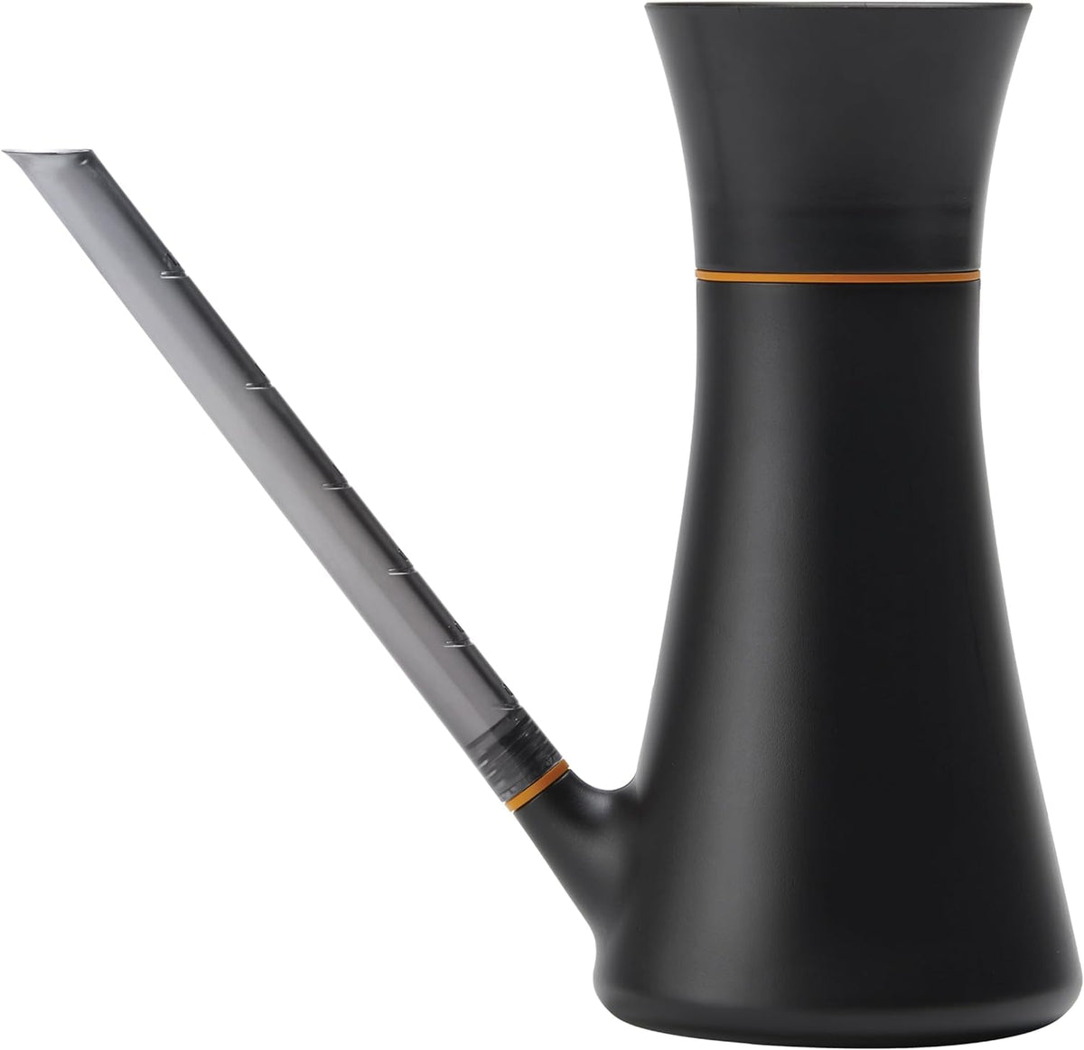 Fiskars Indoor Watering Can front view in black