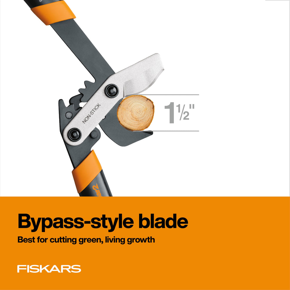 Fiskars lopper demonstrating cutting precision