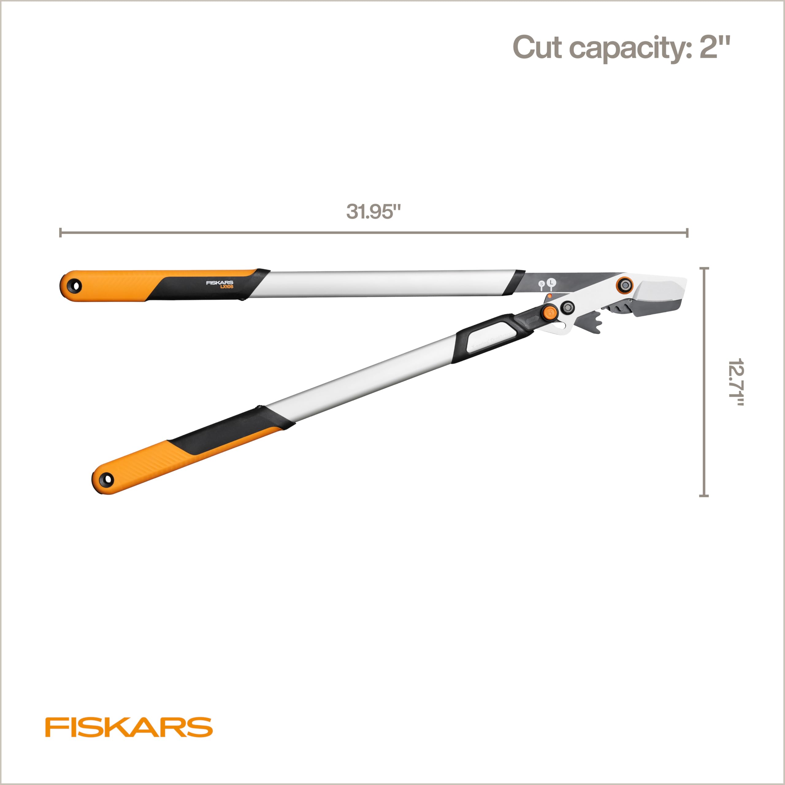 Fiskars Lopper with SoftGrip handles for comfortable use