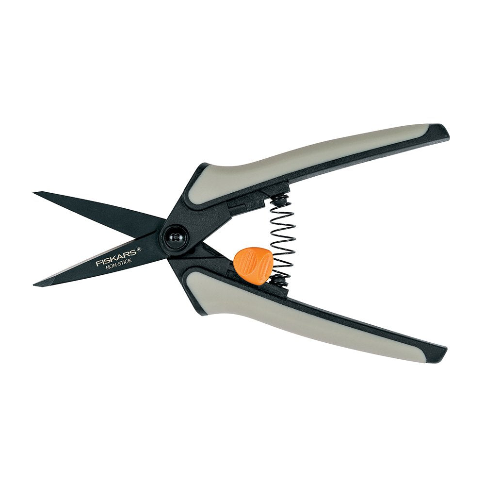 Fiskars Non-Stick Softgrip Micro-Tip Pruning Snip side view