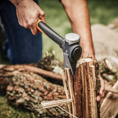 Fiskars Pro IsoCore Splitting Maul handle close-up
