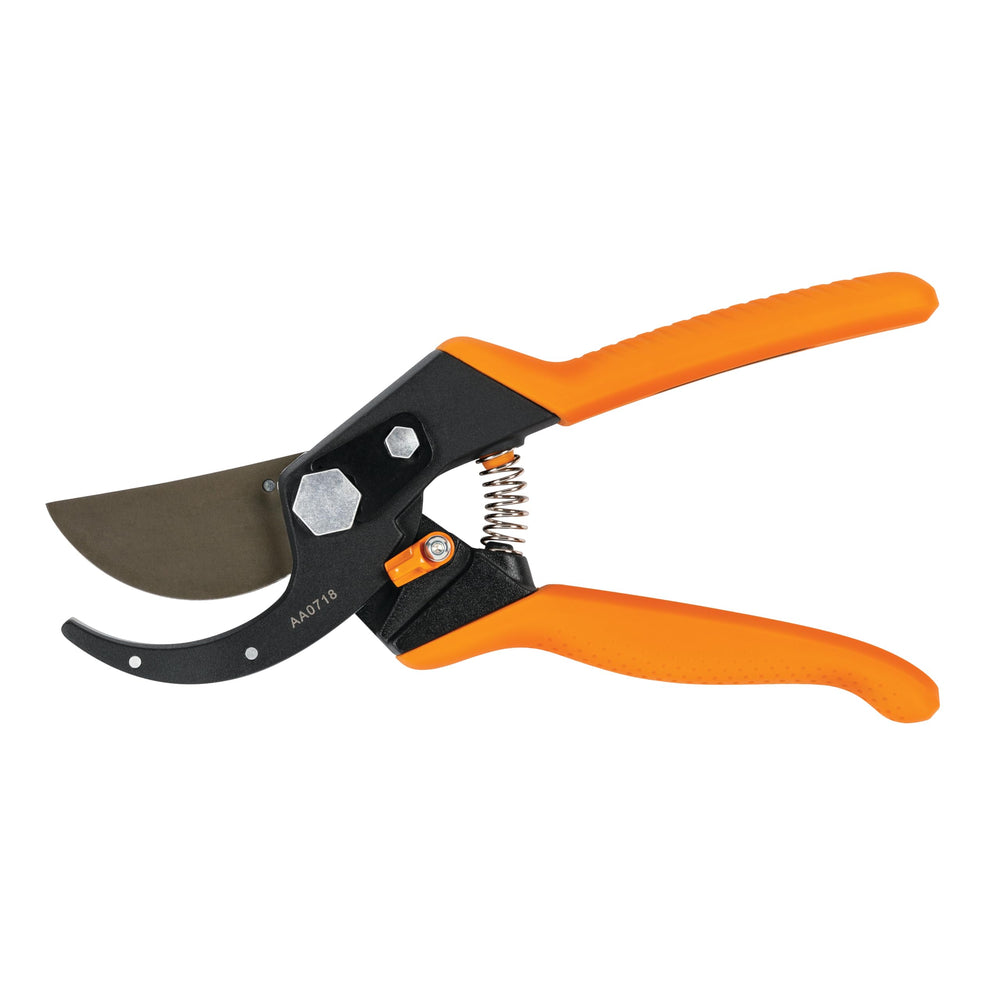 Fiskars Pro SoftGrip Bypass Pruning Shears front view with multicolor handle