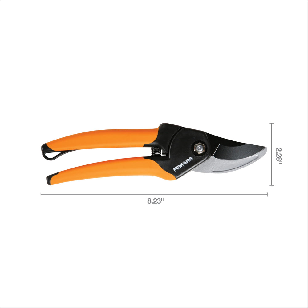 Fiskars pruning shears with hang hole for storage