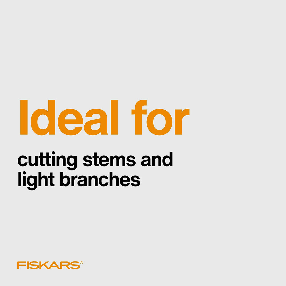 Fiskars SoftGrip Bypass Pruning Shears in gardening kit