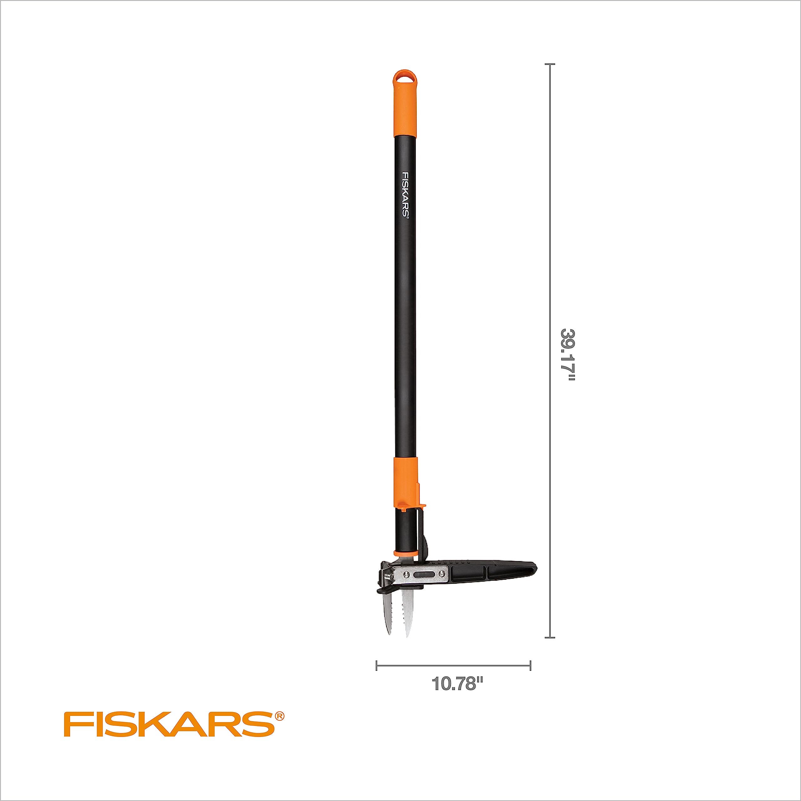 Fiskars Stand-Up Weed Puller Tool packaging