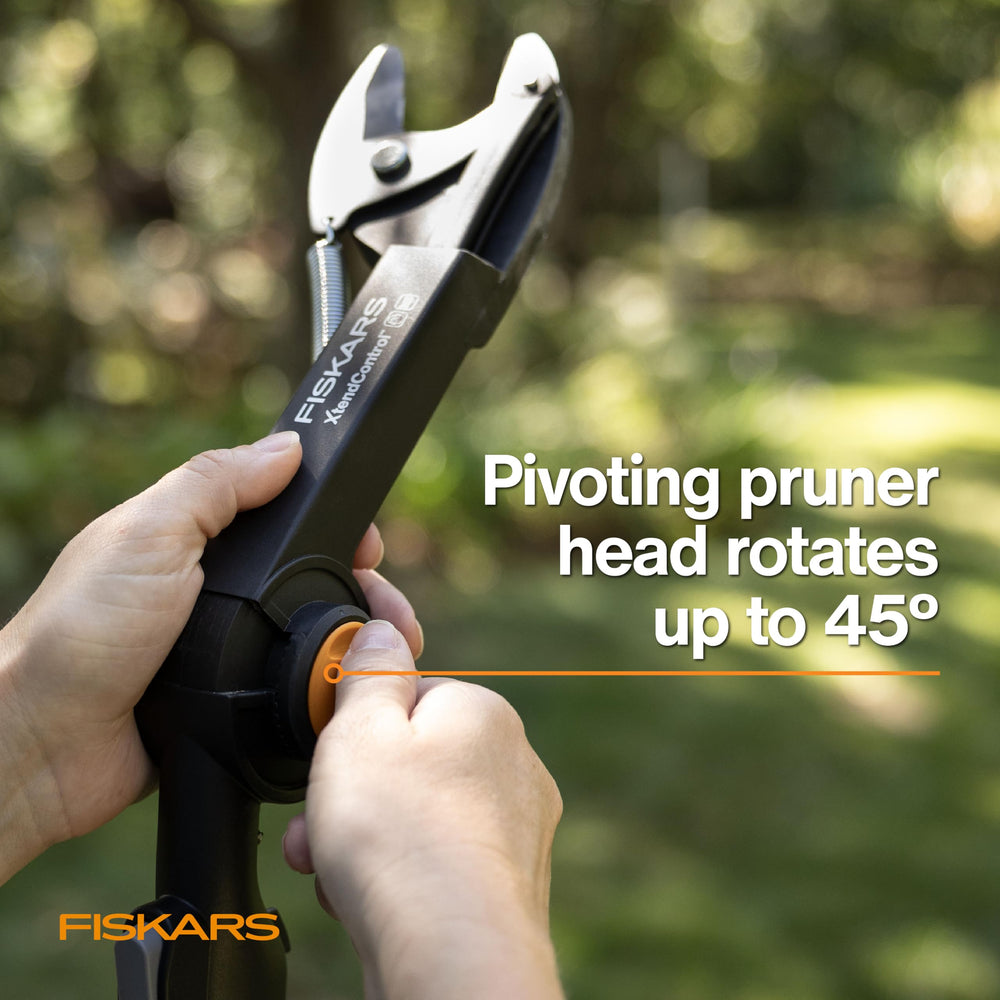 Fiskars XtendControl Rotating Pruner Head back view
