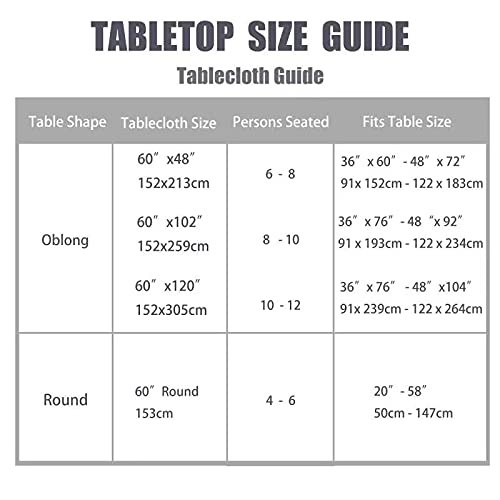 Fitable Outdoor Tablecloth packaging details