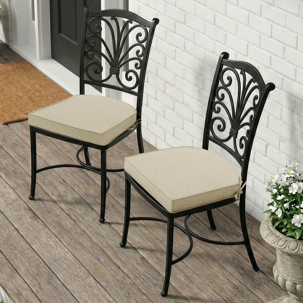 Fitfree Outdoor Chair Cushion beige packaging