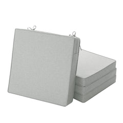 Fitfree Outdoor Chair Cushions light grey front view