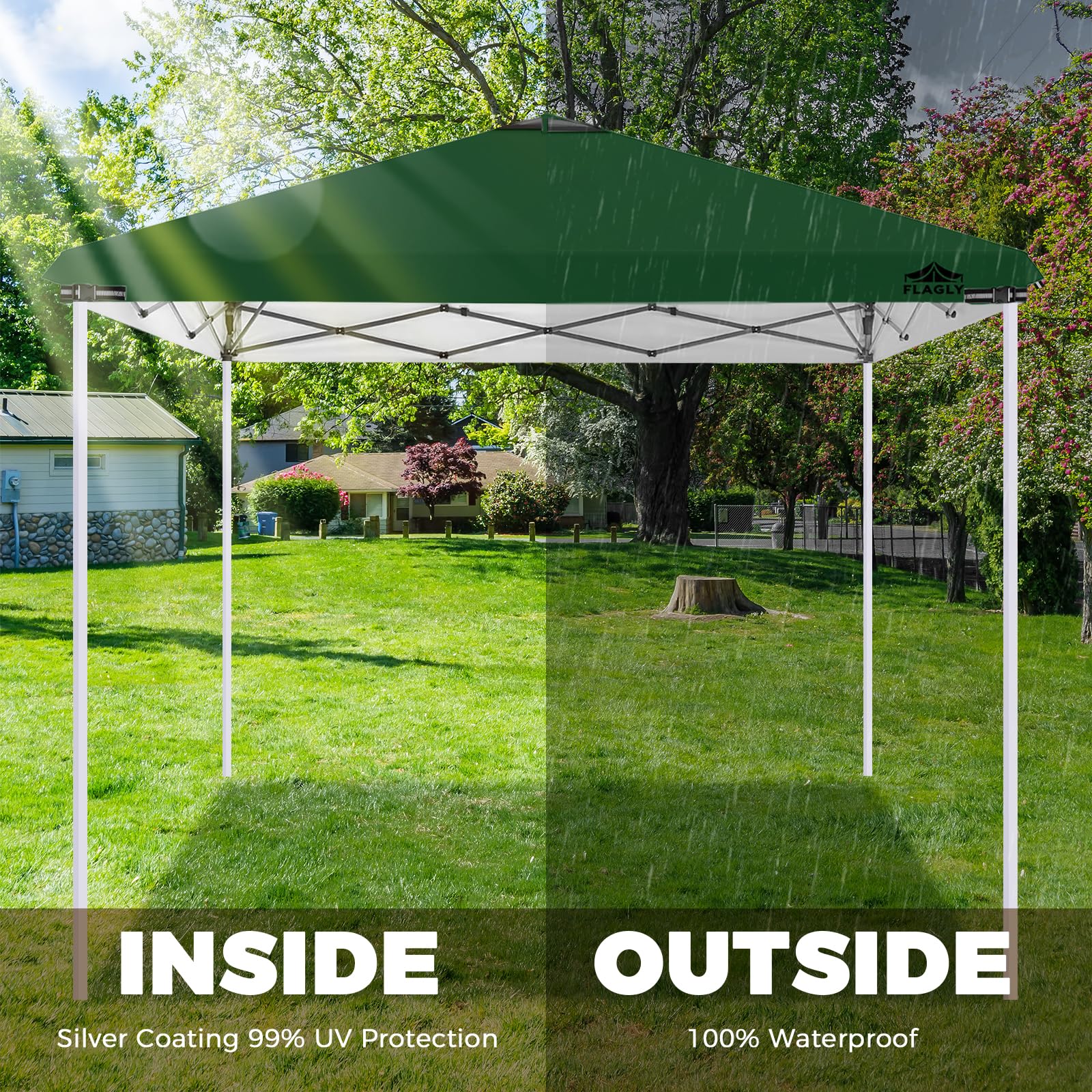 FLAGLY 10x10ft Canopy Top packaging