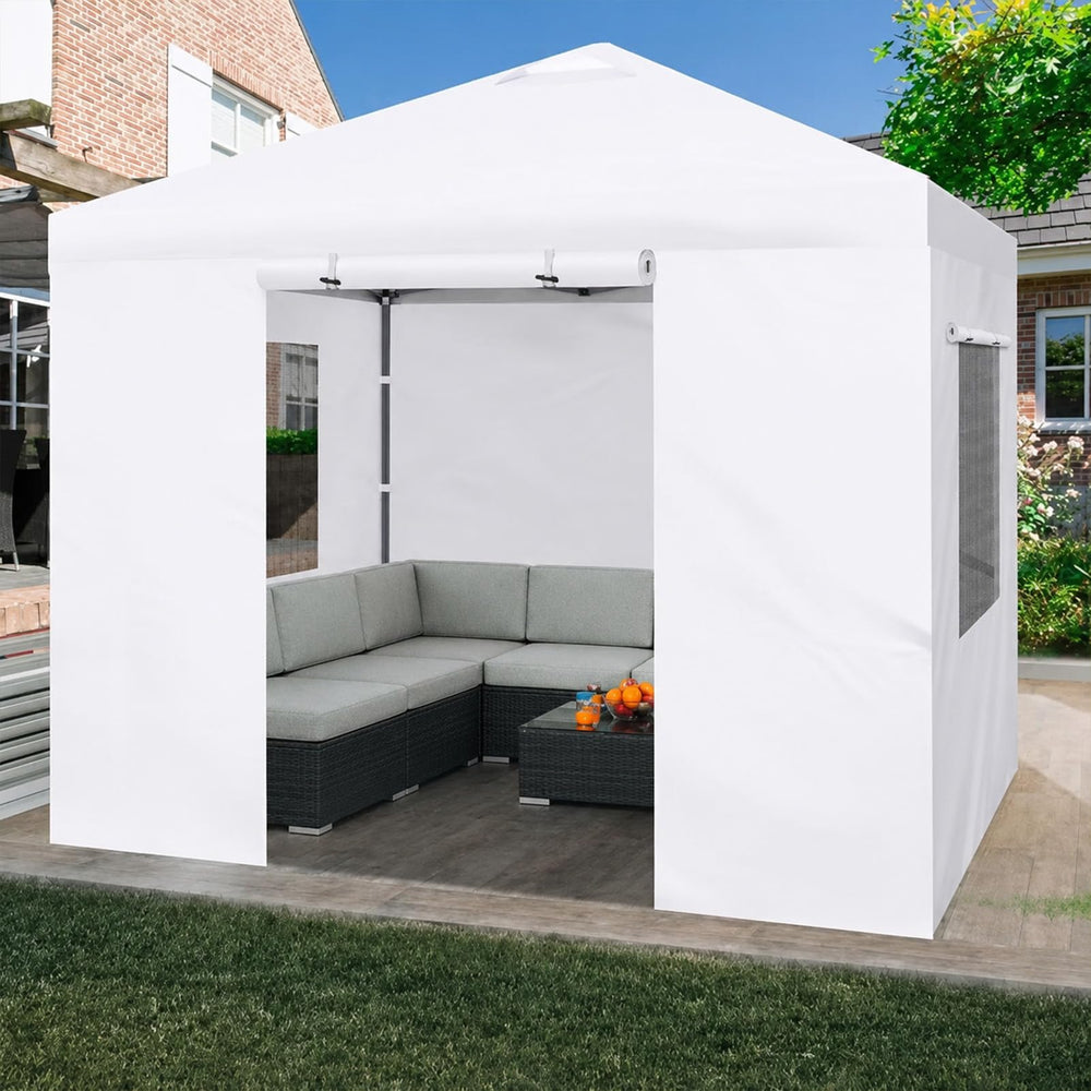 FLAGLY Canopy Sidewalls in use at outdoor market