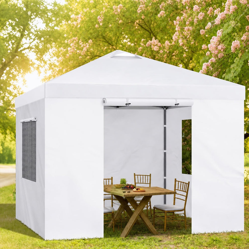 FLAGLY Canopy Sidewalls showcasing Velcro installation