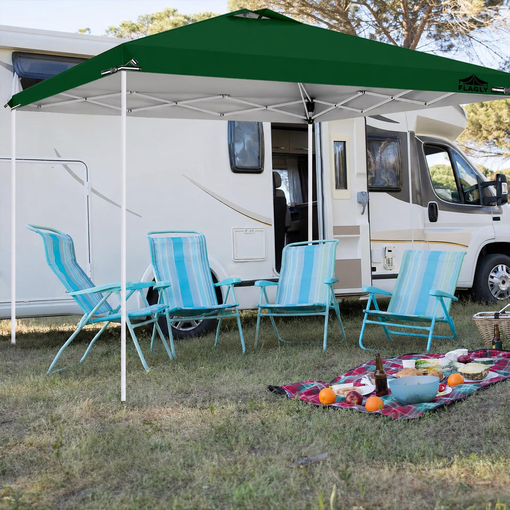 FLAGLY Canopy Top in outdoor setting