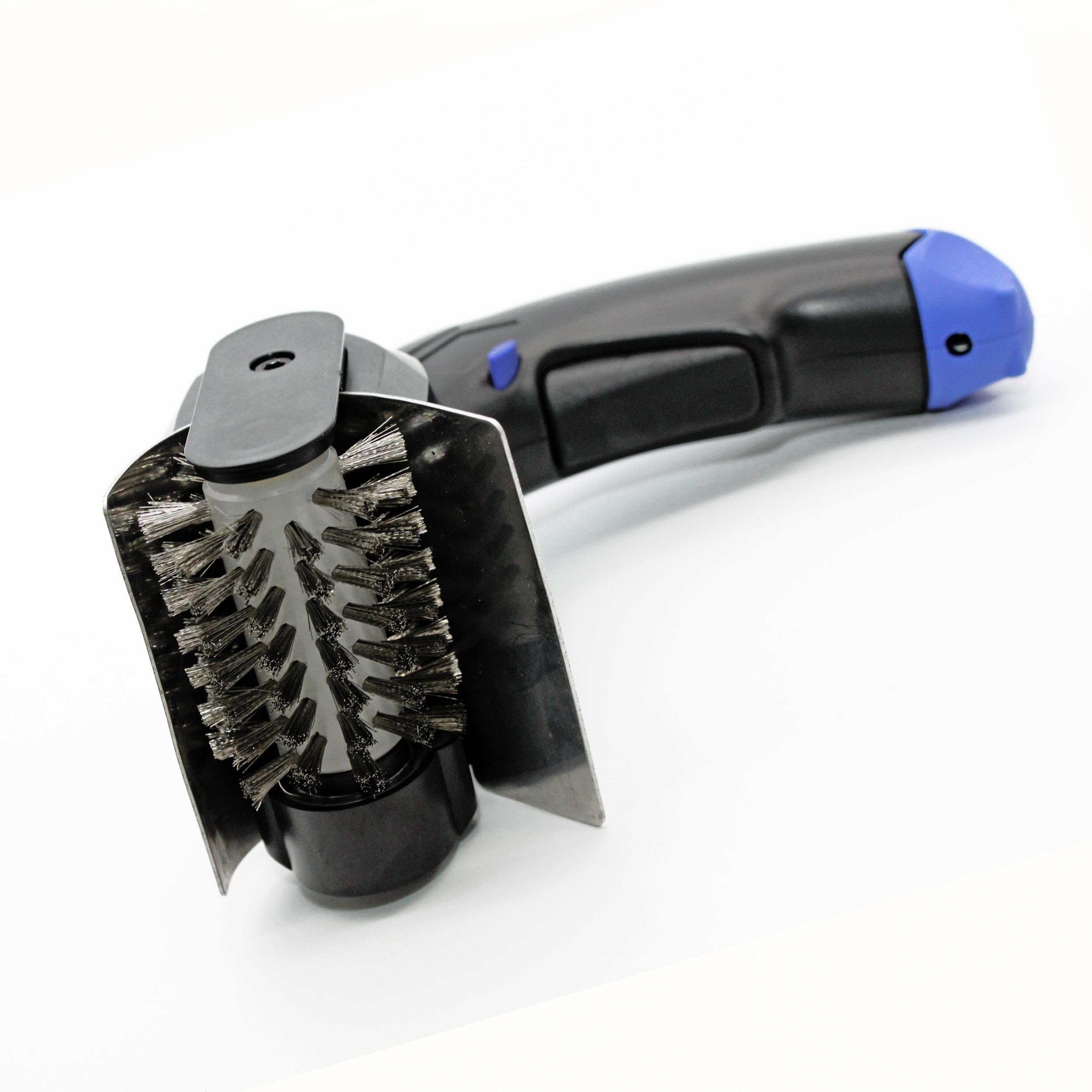 Flame King Electric BBQ Grill Brush showing detachable brush head