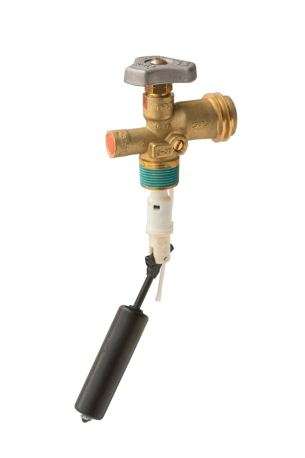 Flame King OPD Valve installed on a propane tank