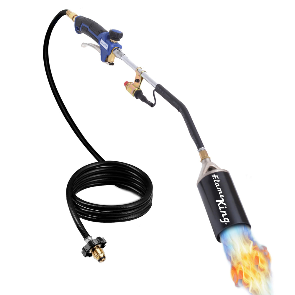 Flame King Propane Torch Kit front view with Piezo ignitor