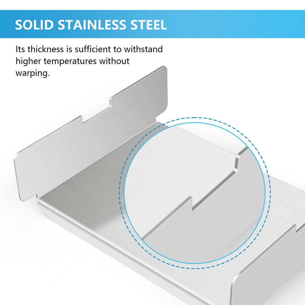 FlameDuty Grill Heat Baffle Diffuser detailed view
