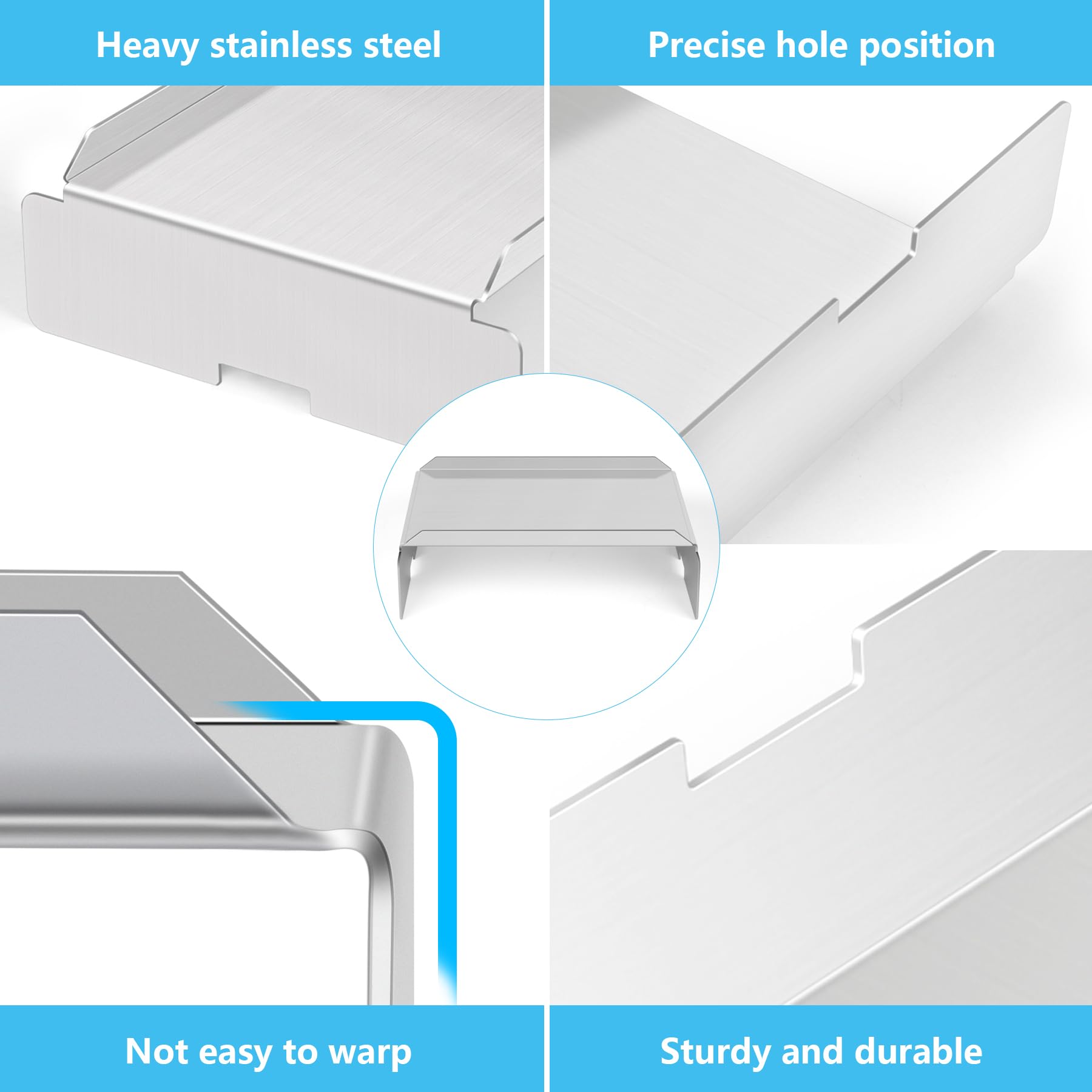 FlameDuty Grill Heat Baffle Diffuser package contents
