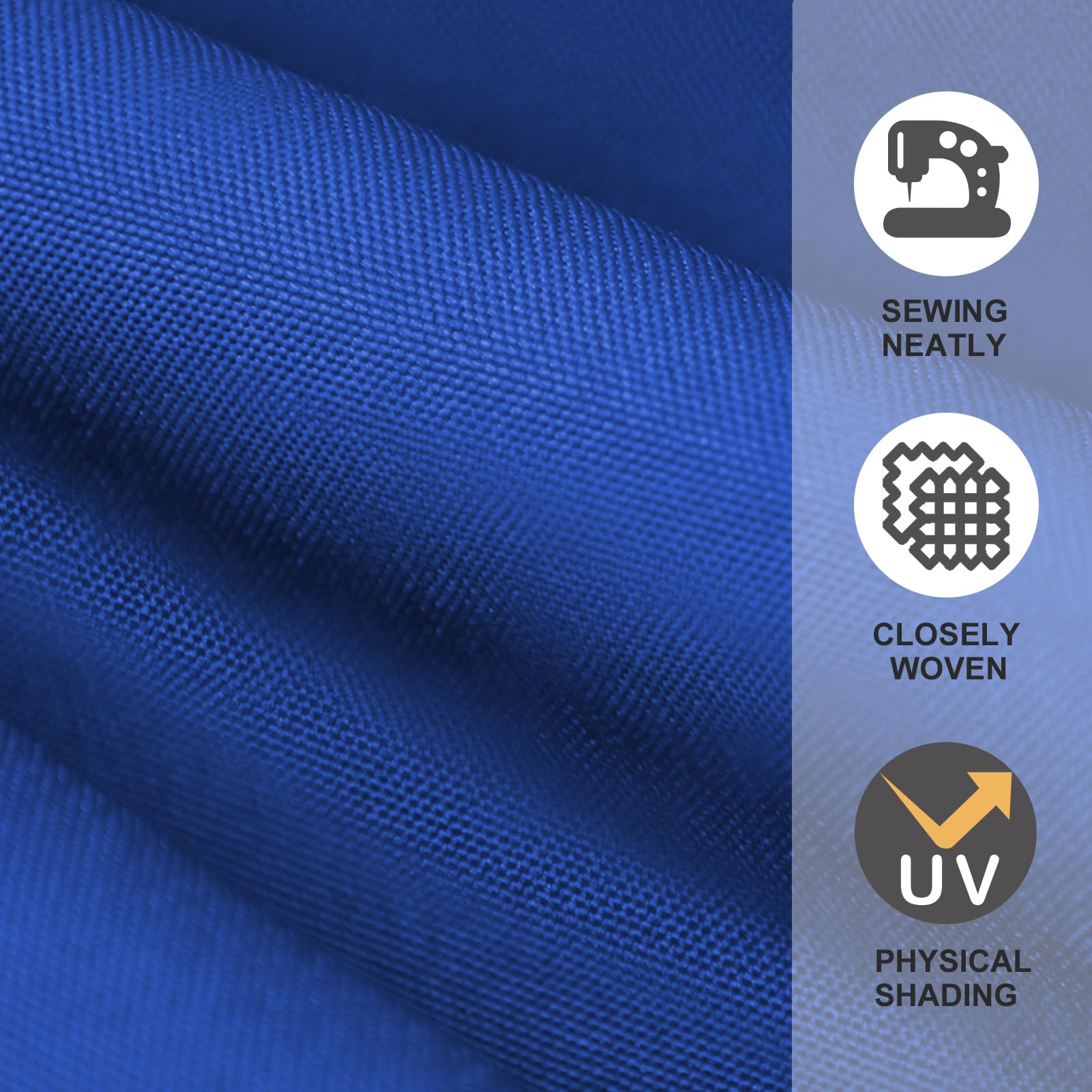 Flat lay of EliteShade umbrella canopy cover packaging