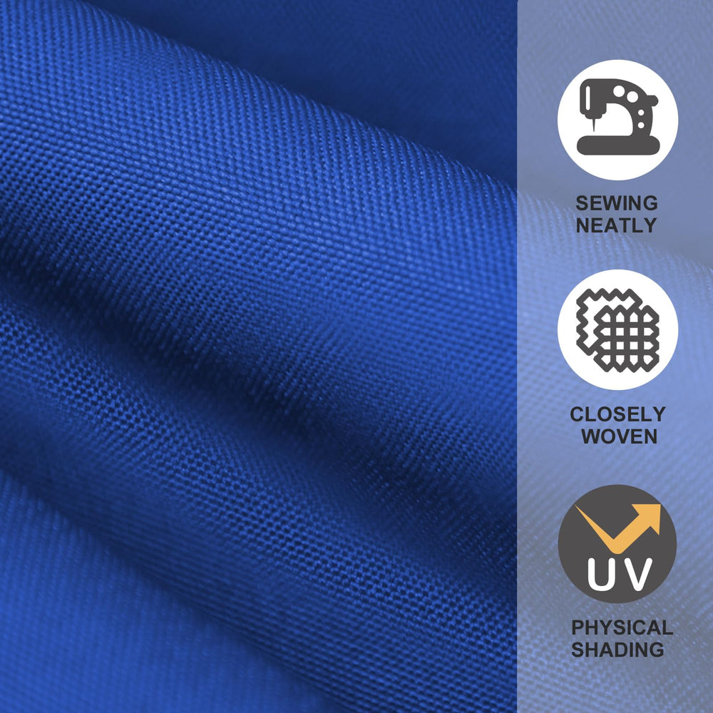 Flat lay of EliteShade umbrella canopy cover packaging
