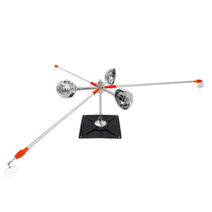 Flerigh Bird Scarer Reflective Device silver model front view