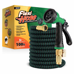 Flexi Hose 100FT expandable garden hose front view