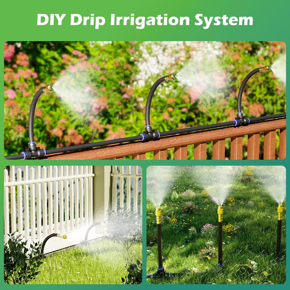 Flexible 360° nozzles from FOKATY irrigation system