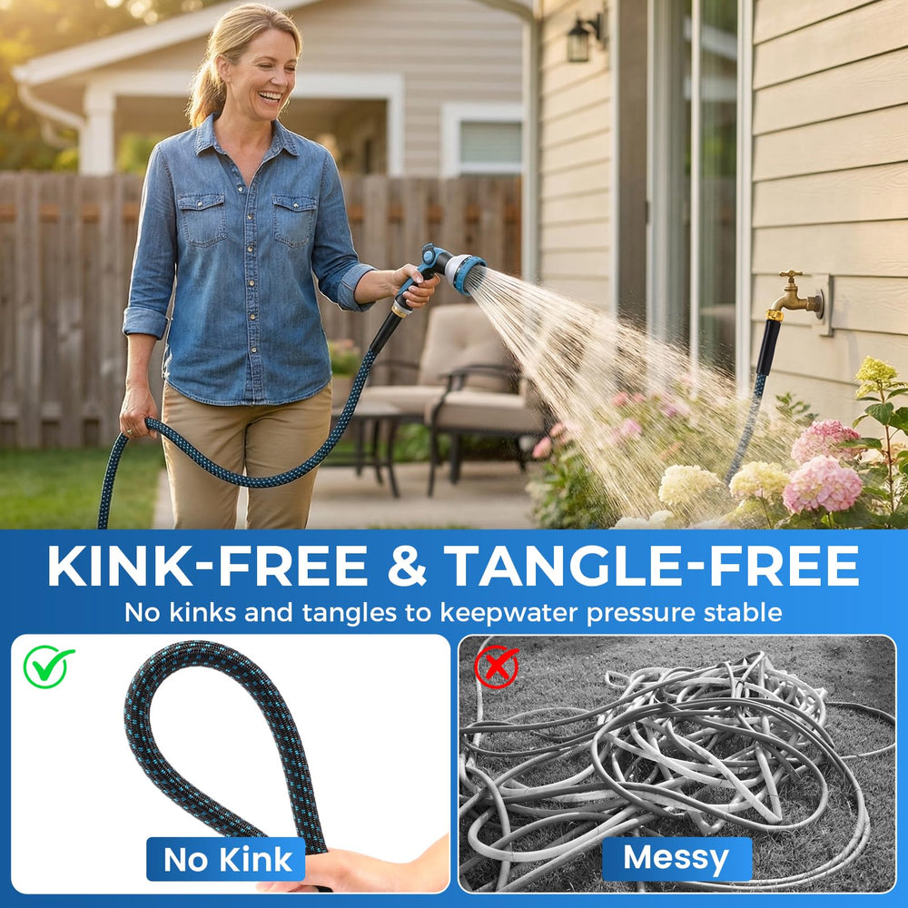 Flexible design of Gpeng kink-free garden hose
